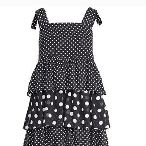 SISTER JANE ruffled maxi dress large NWT